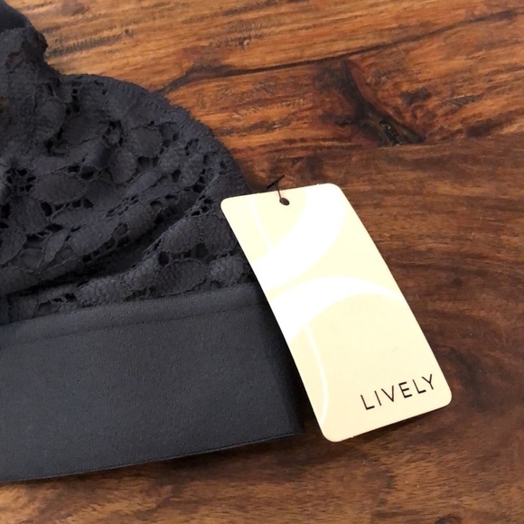 Lively The Floral Lace Bralette in Night Sky L - Picture 6 of 9